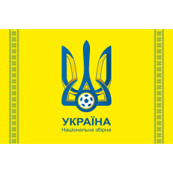 Прапор Збірної України з футболу. Варіант-02