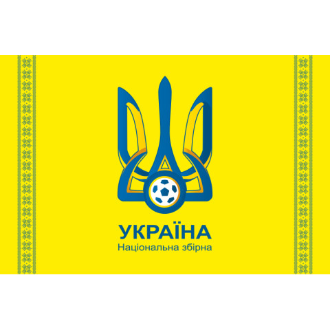 Прапор Збірної України з футболу. Варіант-02 Прапор Збірної України з футболу. Варіант-02