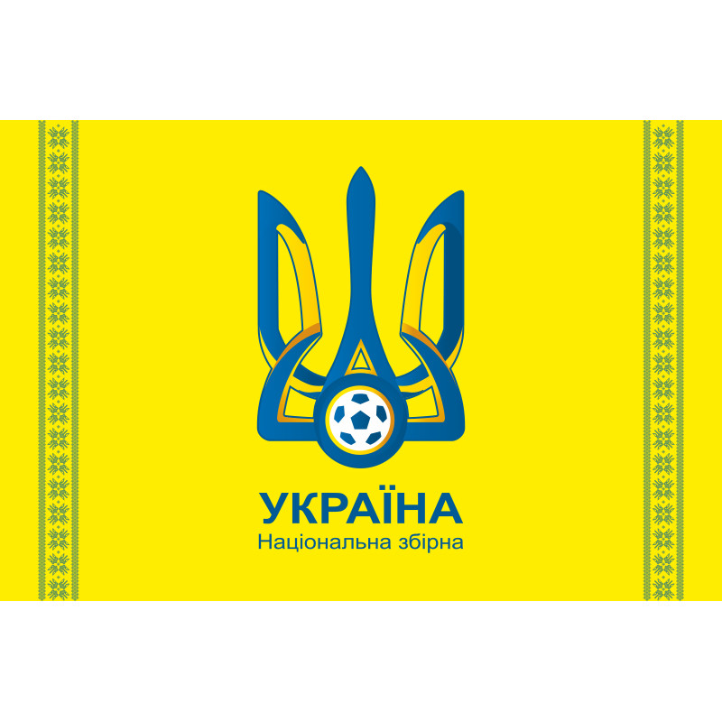 Прапор Збірної України з футболу. Варіант-02 Прапор Збірної України з футболу. Варіант-02