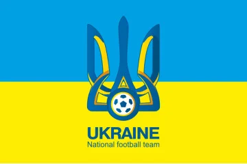 Прапор Збірної України з футболу. Варіант-03