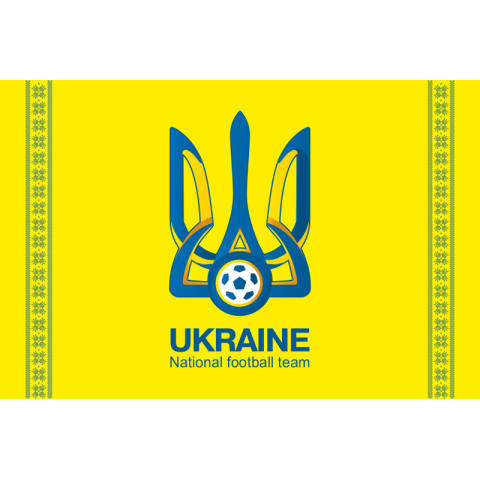 Прапор Збірної України з футболу. Варіант-04 Прапор Збірної України з футболу. Варіант-04