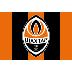 Прапор ФК «Шахтар» Донецьк, Україна. Варіант-01