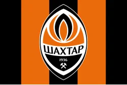 Прапор ФК «Шахтар» Донецьк, Україна. Варіант-03