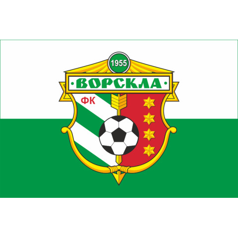 Флаг ФК «Ворскла» Полтава, Украина. Вариант-02 Флаг ФК «Ворскла» Полтава, Украина. Вариант-02