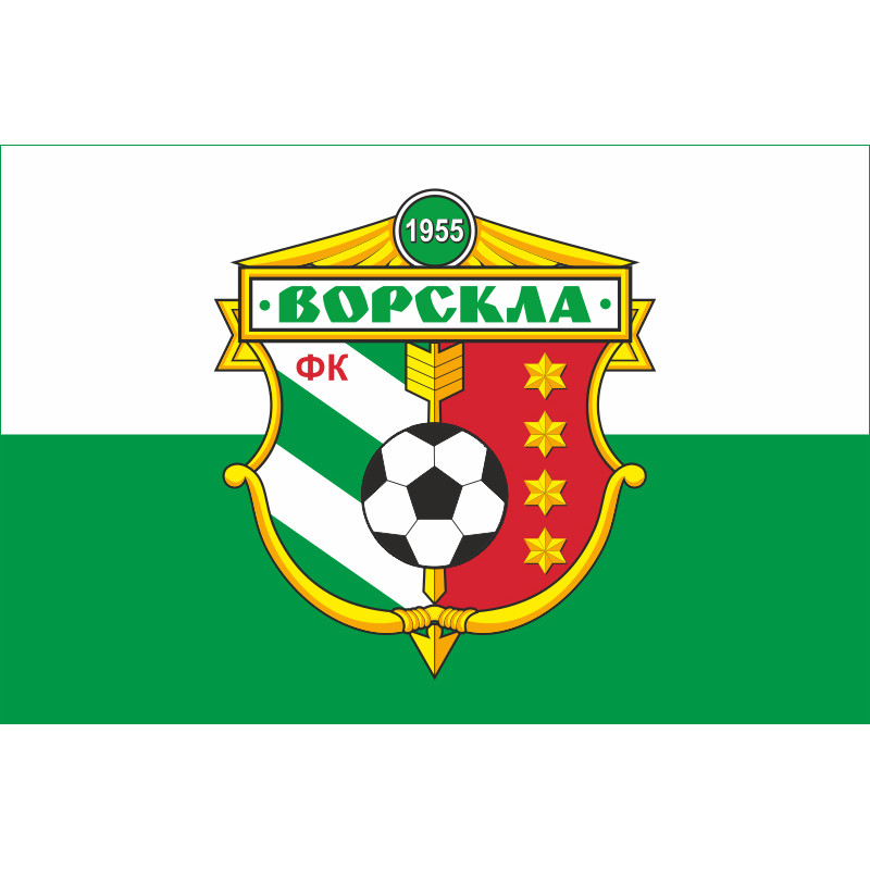Флаг ФК «Ворскла» Полтава, Украина. Вариант-02 Флаг ФК «Ворскла» Полтава, Украина. Вариант-02