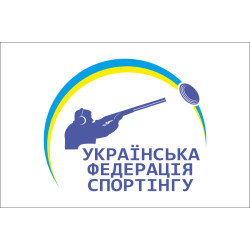 Флаг украинской федерации спортинга