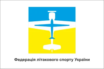 Прапор федерації літакового спорту України Прапор федерації літакового спорту України