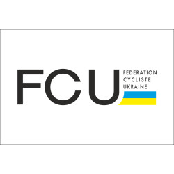 Флаг федерации велосипедного спорта Украины Флаг федерации велосипедного спорта Украины