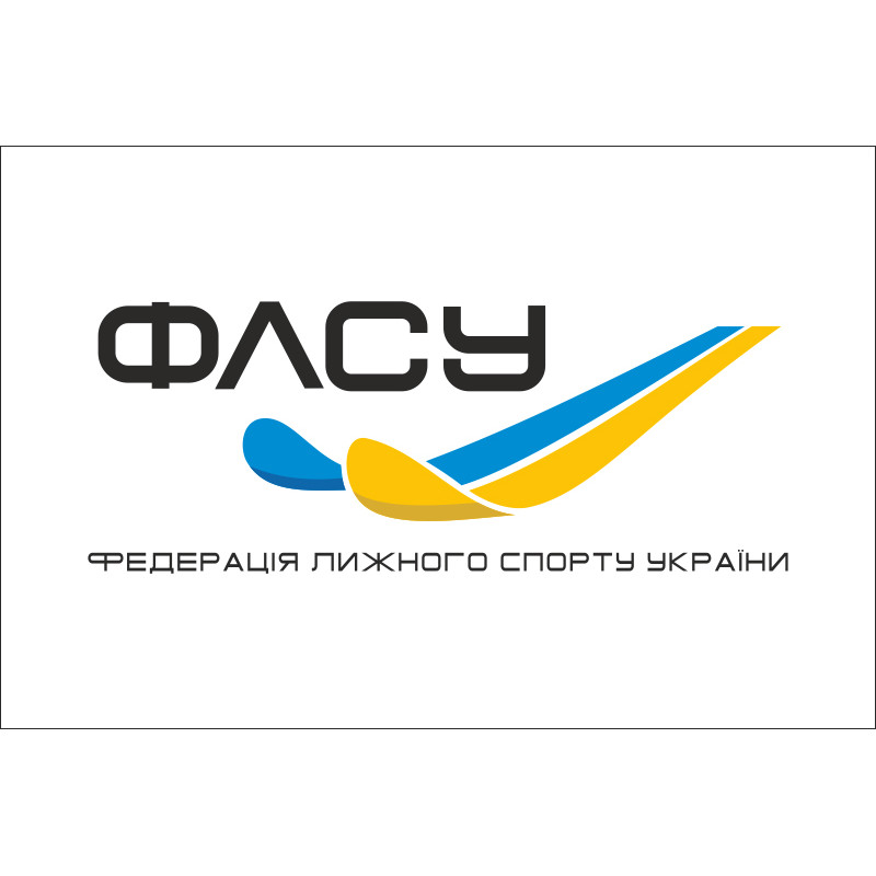 Флаг федерации лыжного спорта Украины Флаг федерации лыжного спорта Украины