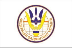 Флаг федерации бадминтона Украины. Вариант-01 Флаг федерации бадминтона Украины. Вариант-01