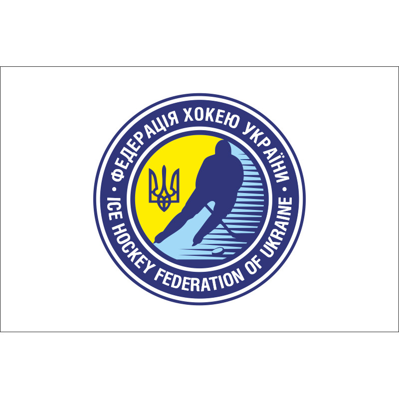 Прапор федерації хокею України Прапор федерації хокею України