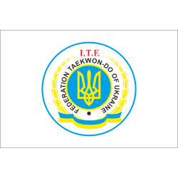 Флаг федерации таэквон-до (ИТФ) Флаг федерации таэквон-до (ИТФ)