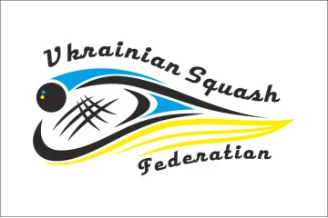 Флаг федерации сквоша Украины