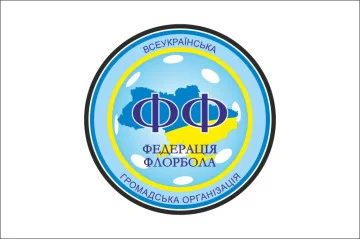Прапор федерації флорбола України