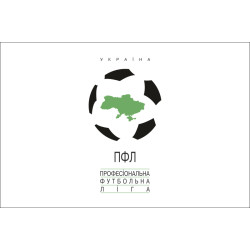 Прапор ПФЛ України (професійна футбольна ліга України). Варіант-01