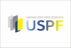 Флаг Всеукраинской федерации спортивного покера