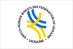 Флаг Федерации греко-римской Борьбы Украины