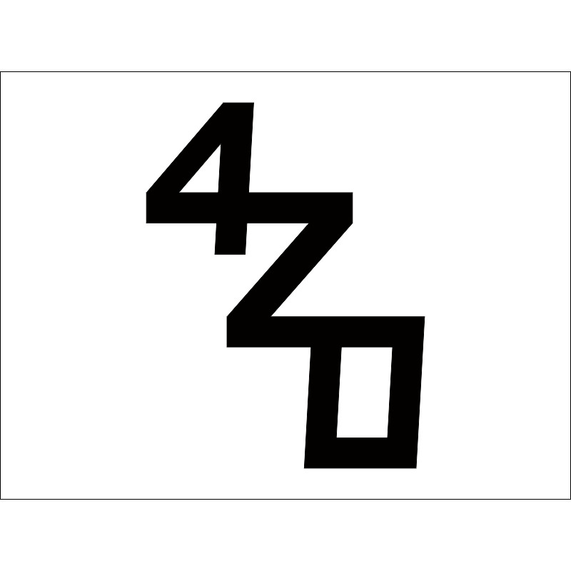 Прапор класу гоночних яхт «420» Прапор класу гоночних яхт «420»