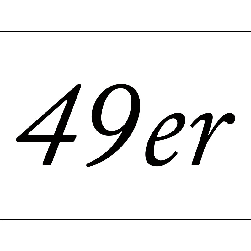Флаг класса гоночных яхт «49er» Флаг класса гоночных яхт «49er»