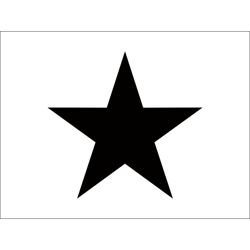 Флаг класса гоночных яхт «Star» (Звездный) Флаг класса гоночных яхт «Star» (Звездный)