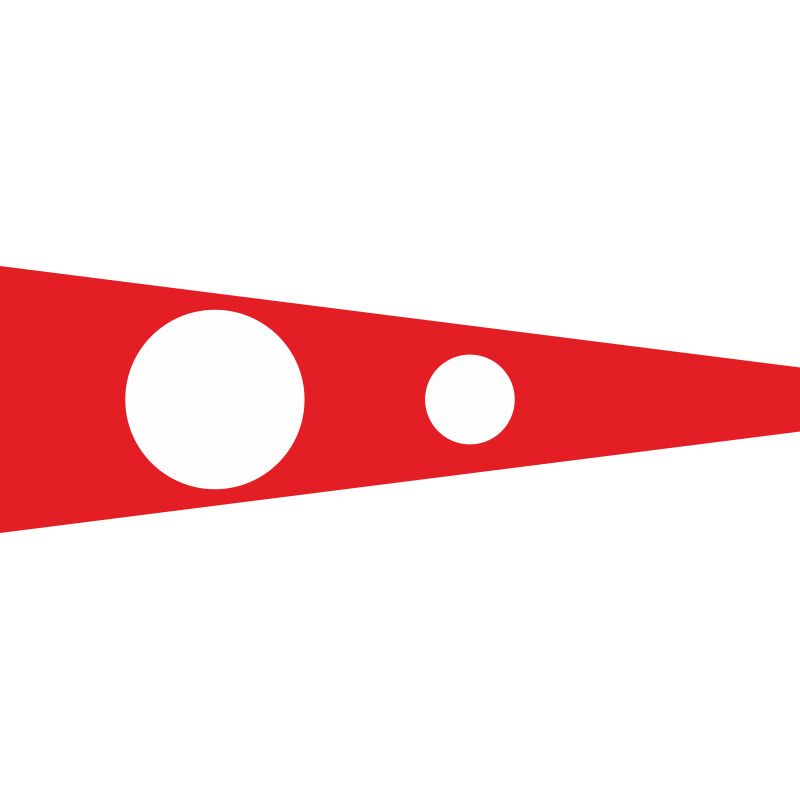 Прапор МСС (НАТО). Сигнальний прапор «Course Pennant (CORPEN)» Прапор МСС (НАТО). Сигнальний прапор «Course Pennant (CORPEN)»