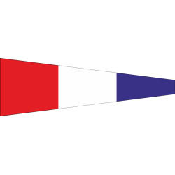 Флаг МСС. Цифровой вымпел «3, Terrathree, Тэратри» Флаг МСС. Цифровой вымпел «3, Terrathree, Тэратри»