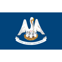 Флаг штата Луизиана США Флаг штата Луизиана США