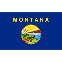 Флаг штата Монтана США