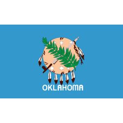 Флаг штата Оклахома США