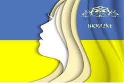 Флаг UKRAINE Флаг UKRAINE