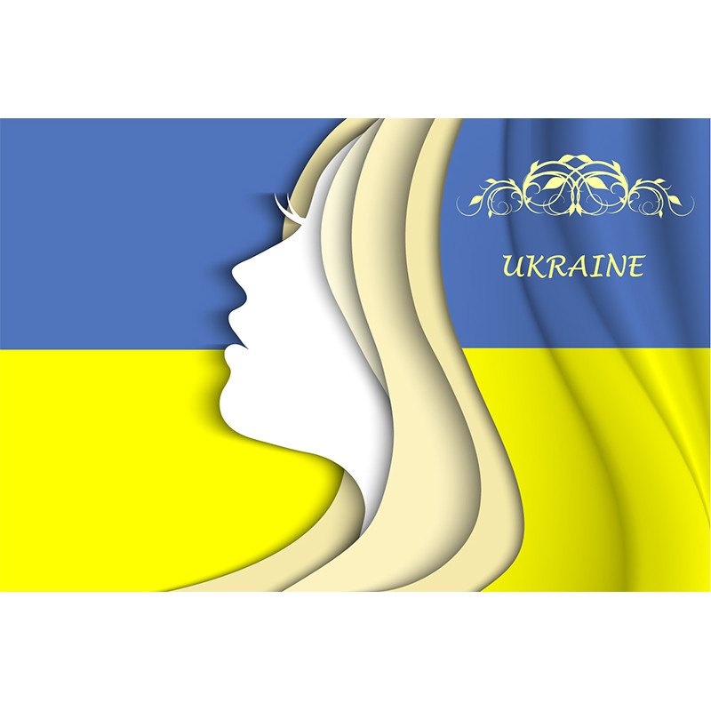 Флаг UKRAINE Флаг UKRAINE