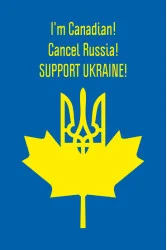 Флаг «Украина-Канада» Флаг «Украина-Канада»