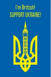 Флаг «Украина-Великобритания». Вариант-02 Флаг «Украина-Великобритания». Вариант-02