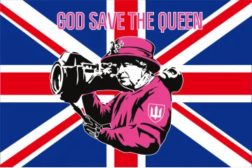 Прапор «God Save the Queen». Варіант-02 Прапор «God Save the Queen». Варіант-02