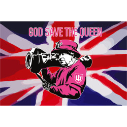 Прапор «God Save the Queen». Варіант-03 Прапор «God Save the Queen». Варіант-03