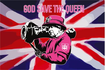 Прапор «God Save the Queen». Варіант-03 Прапор «God Save the Queen». Варіант-03