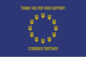 Прапор «Україна-Євросоюз». Варіант-01 Прапор «Україна-Євросоюз». Варіант-01