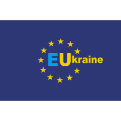 Флаг «Украина-Евросоюз». Вариант-02