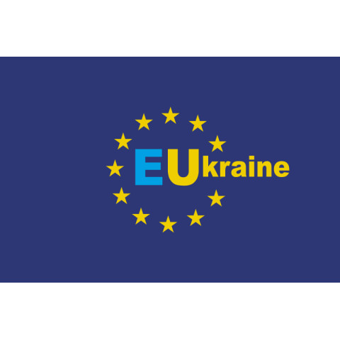Прапор «Україна-Євросоюз». Варіант-02