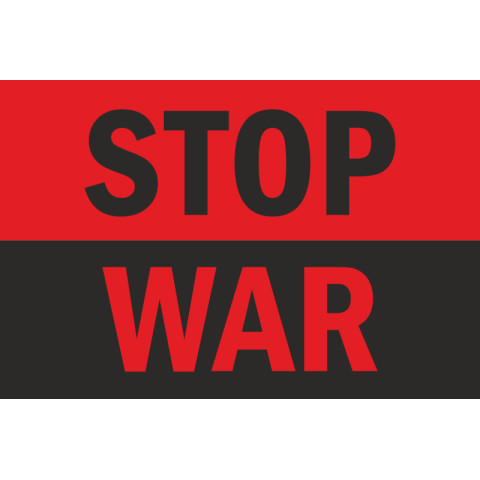 Флаг Украины «Stop Ukraine war». Вариант-09 Флаг Украины «Stop Ukraine war». Вариант-09
