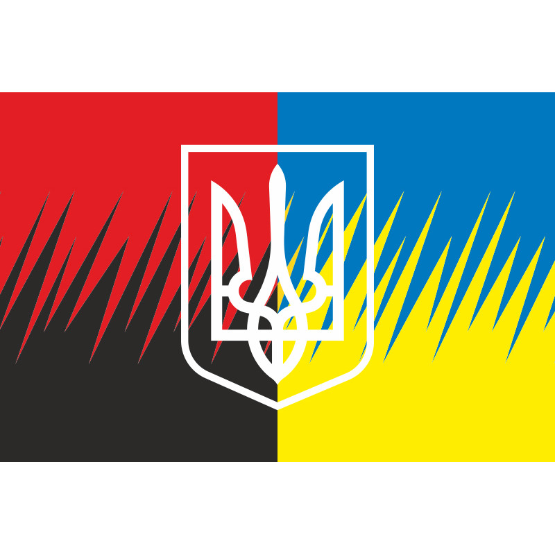 Прапор «Україна - УПА». Варіант-03 Прапор «Україна - УПА». Варіант-03