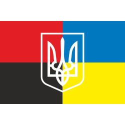 Флаг «Украина - УПА». Вариант-04 Флаг «Украина - УПА». Вариант-04