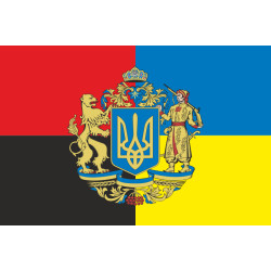 Флаг «Украина - УПА». Вариант-05 Флаг «Украина - УПА». Вариант-05
