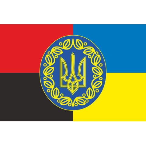 Прапор «Україна - УПА». Варіант-06 Прапор «Україна - УПА». Варіант-06