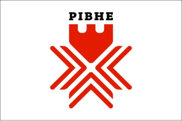 Прапор з логотипом міста Рівне