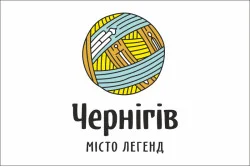 Флаг с логотипом города Чернигова. Вариант-01 Флаг с логотипом города Чернигова. Вариант-01