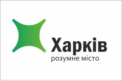 Флаг с логотипом города Харькова. Вариант-02