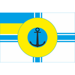 Флаг Морской авиации ВМС Украины. Вариант-01