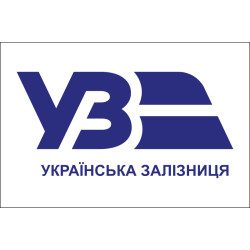 Флаг АО «Укрзализныця». Вариант-01 Флаг АО «Укрзализныця». Вариант-01