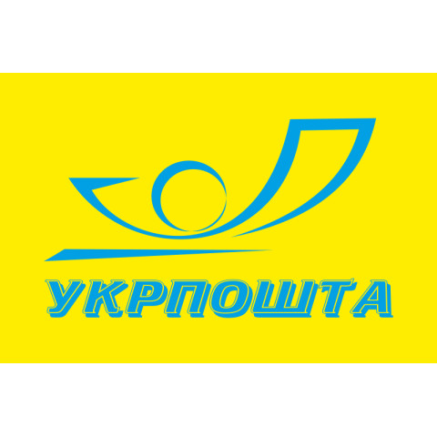 Флаг Укрпочты (старый). Вариант-04 Флаг Укрпочты (старый). Вариант-04